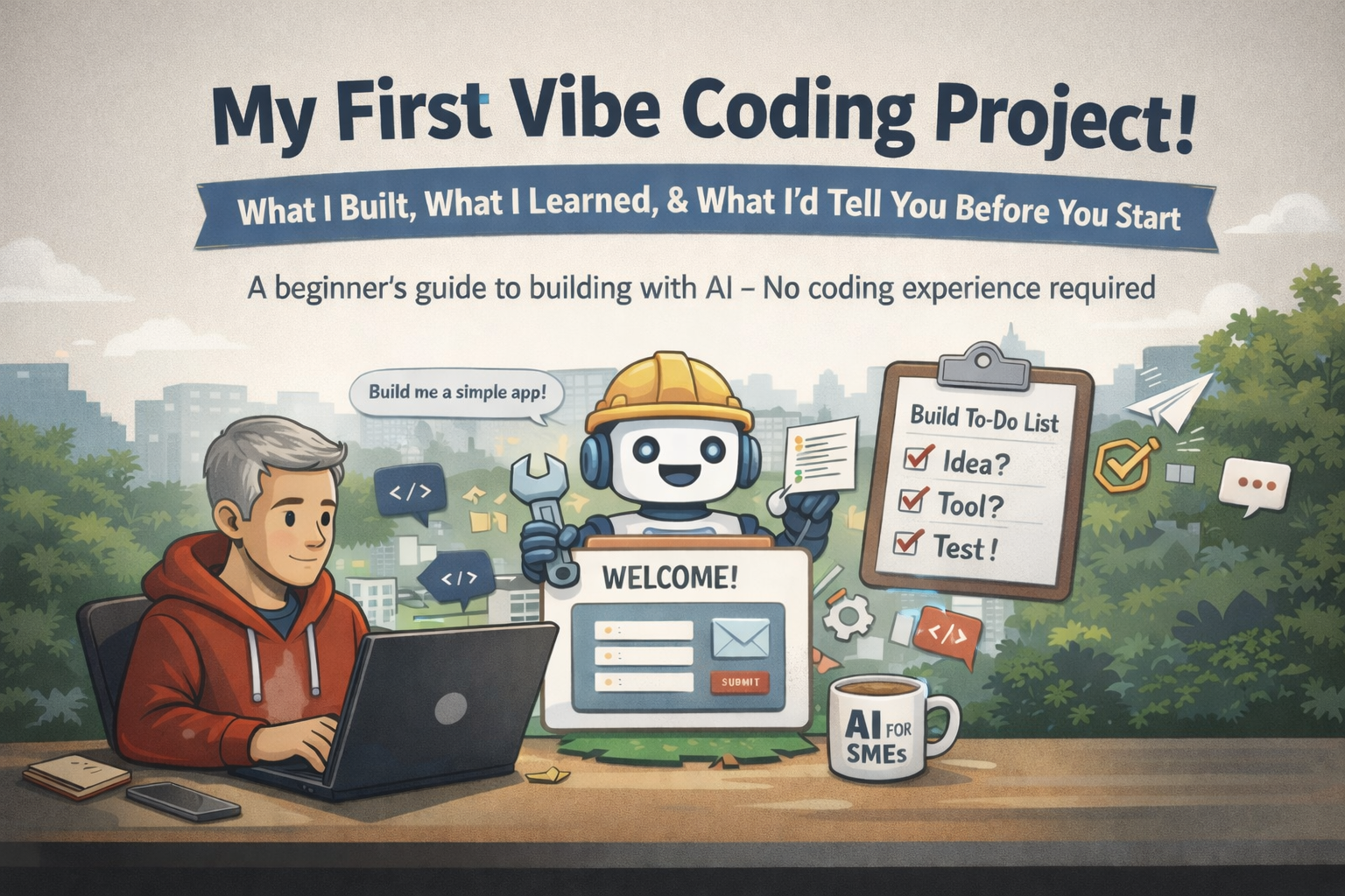 My First Vibe Coding Project: What I Built, What I Learned, and What I’d Tell You Before You Start